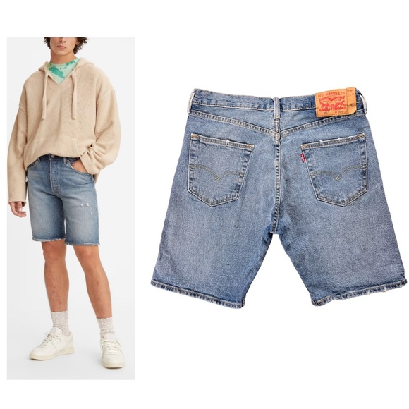 Levi’s 501 ORIGINAL HEMMED 9" MEN'S SHORTS Size 33 - Picture 15 of 15